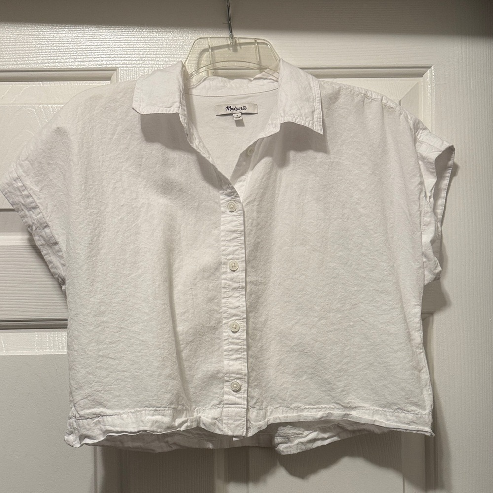 Madewell Cute Classic White Shirt